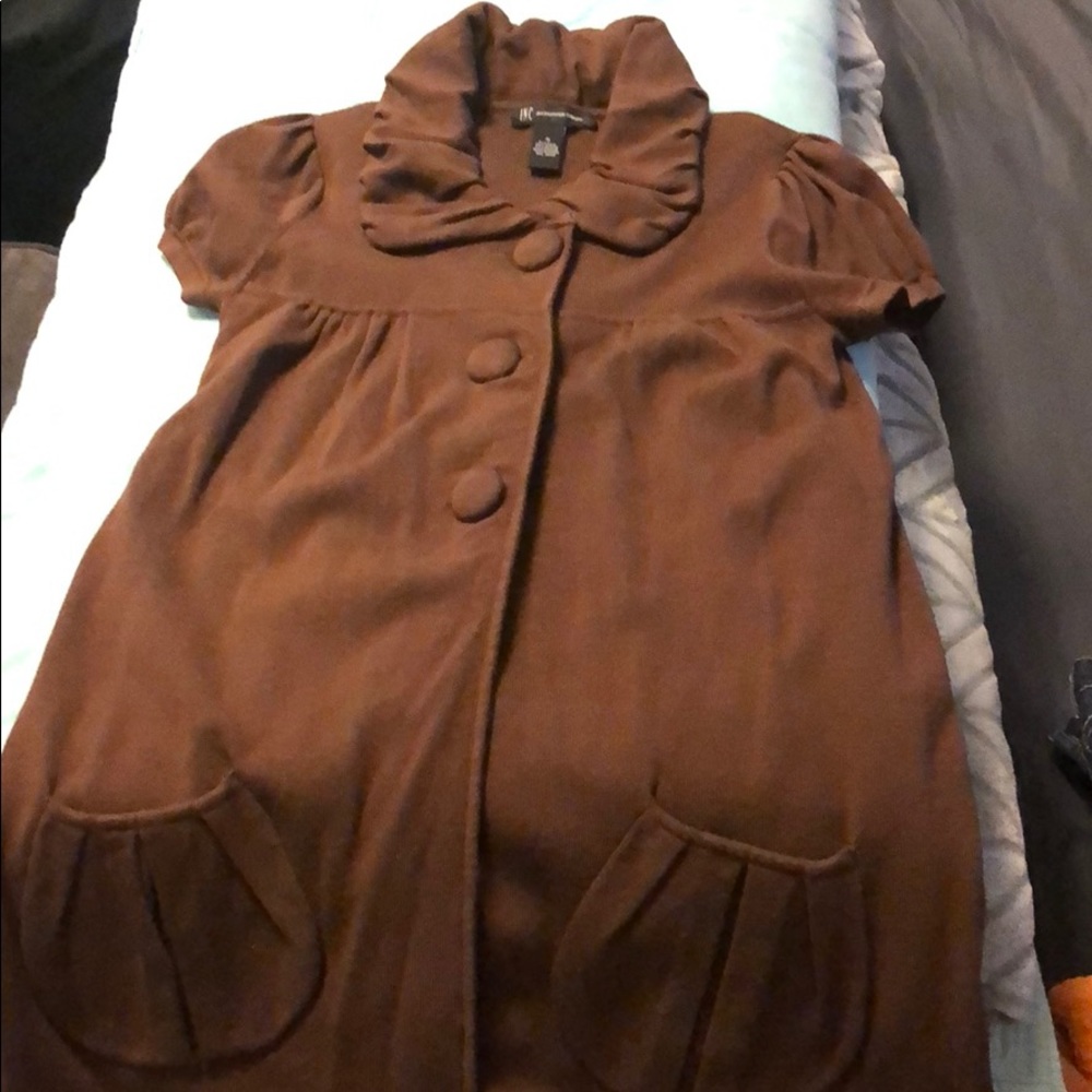INC Brown shirt/dress